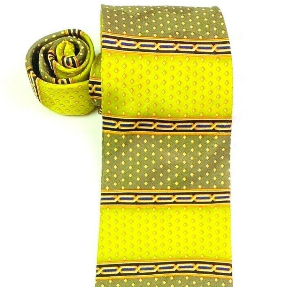 Di Maggio Abstract Silk Handmade Necktie